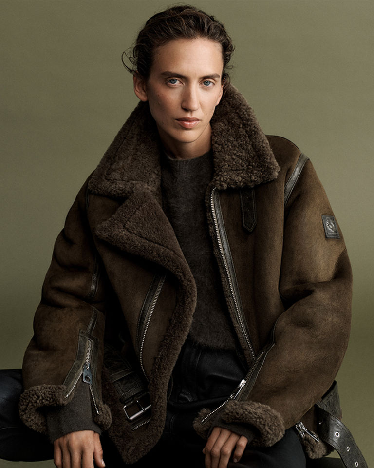 Erskine Jacket in Black Olive.